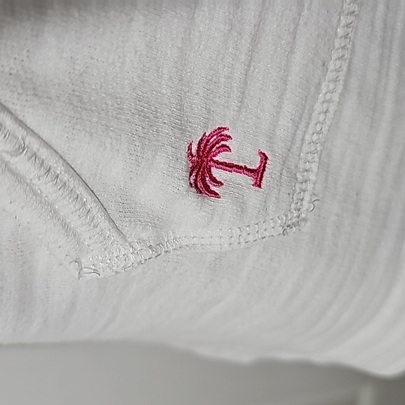 Lilly pulitzer sweatshirt size small. 1/2 zipper. White. - Picture 3 of 11